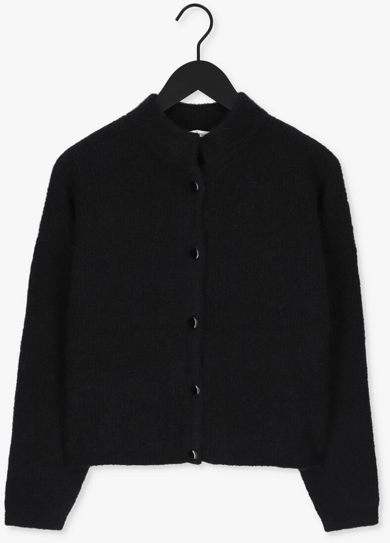 GESTUZ zwarte gestuz vest alphagz short cardigan