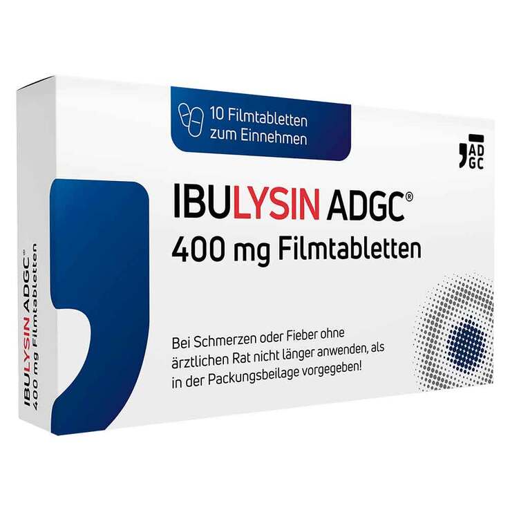 IBULYSIN ADGC® 400 mg Filmtabletten, 10 St