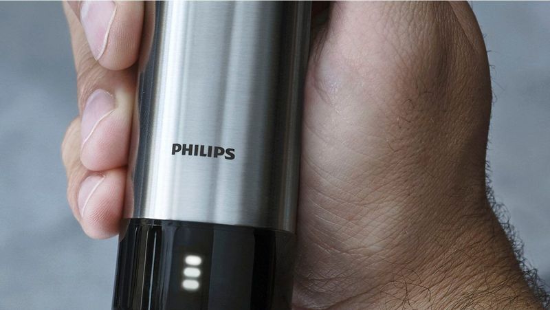 Philips - BT9810/15 - Baardtrimmer - Zwart - Staal