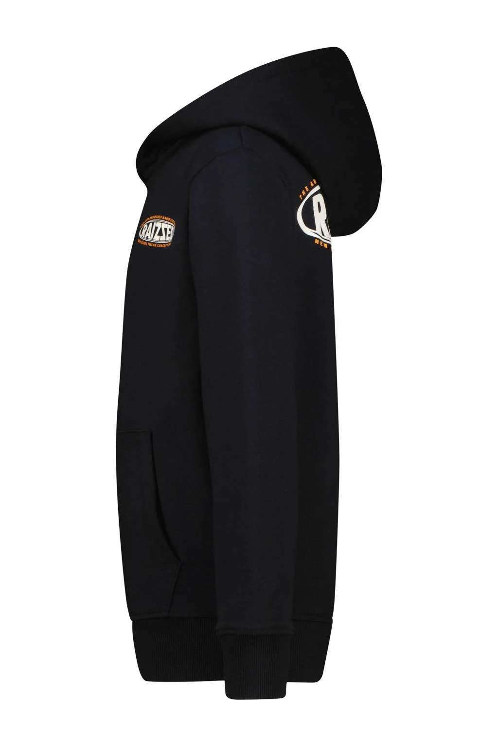 Raizzed hoodie Nice met backprint zwart