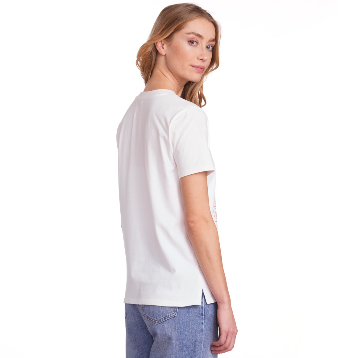Jonas Nielsen Peanuts T-Shirt mit Print weiss