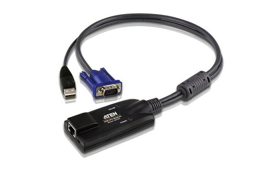 KVM-Kabel KA7570 USB VGA AdapterUSB VGA KVM Adapter