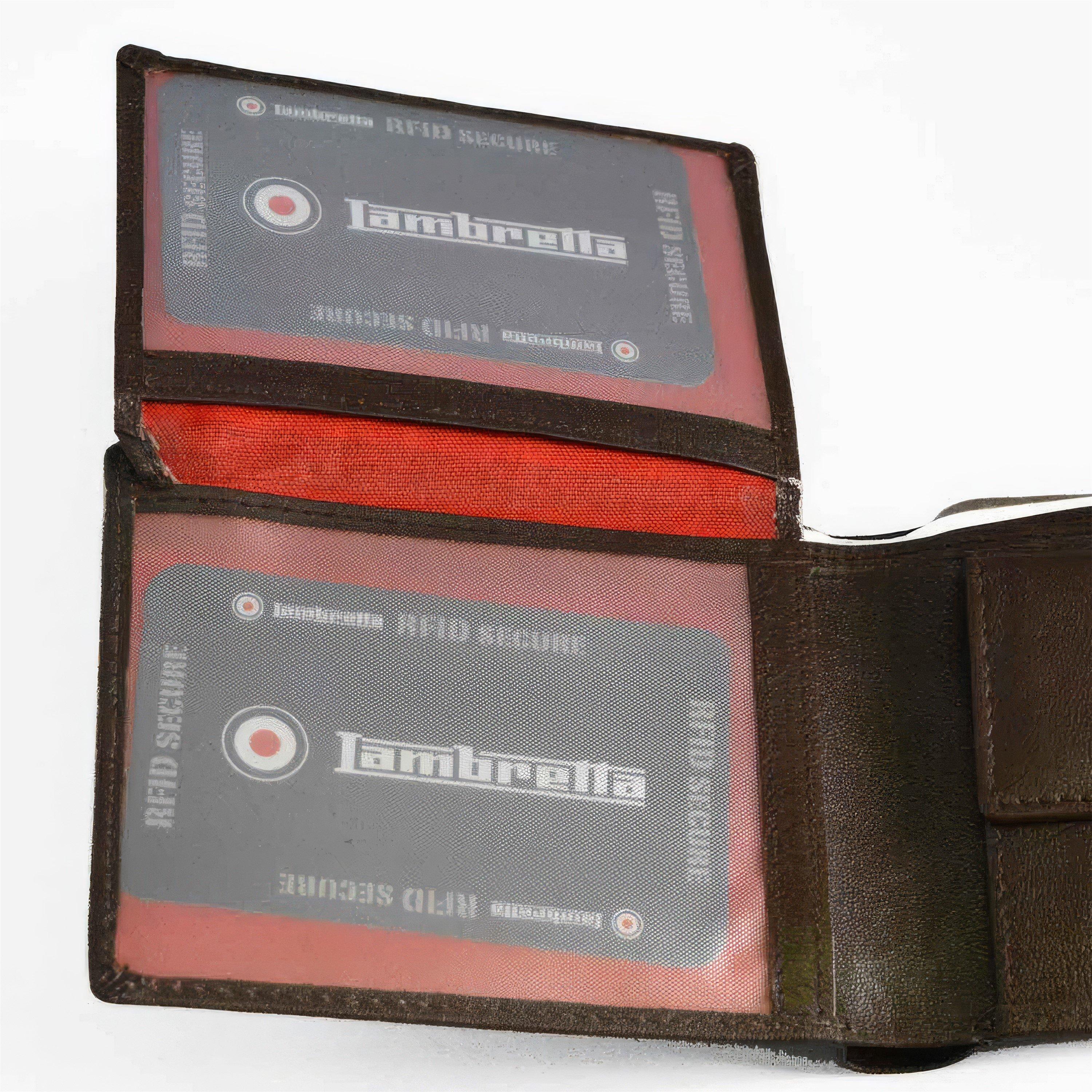 Lambretta Punched Leather Wallet