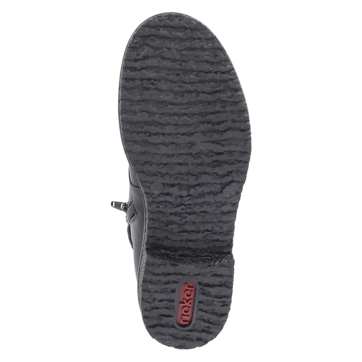 RiekerSchnürstiefeletten - schwarz/schwarz