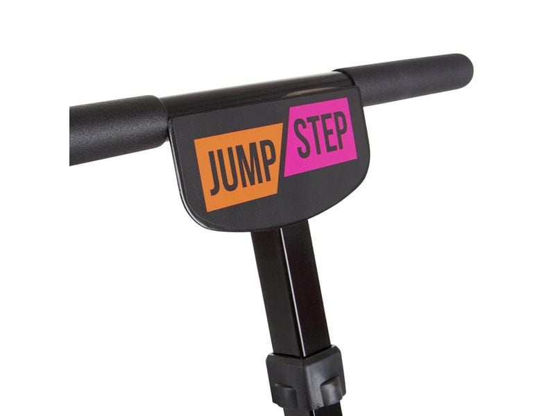 HAMMER Fitnesstrampolin JumpStep Pro mit Step-Board Fitness-Trampolin mit Transportrollen