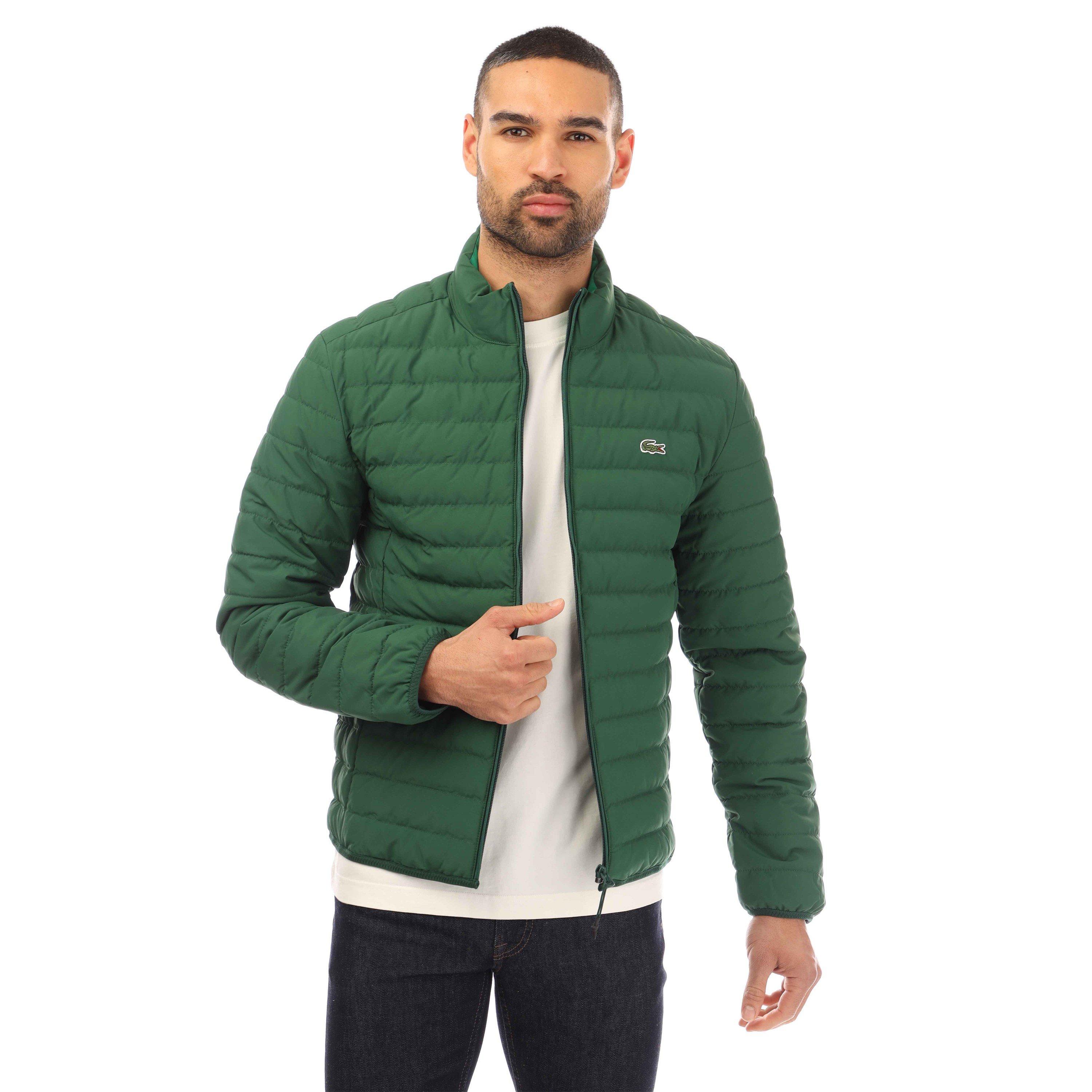 Lacoste Crocodile Logo Puffer Jacket