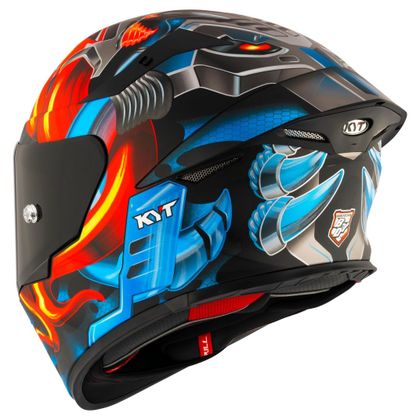 Casque KYT TT-REVO MAGNET - Bleu / Noir