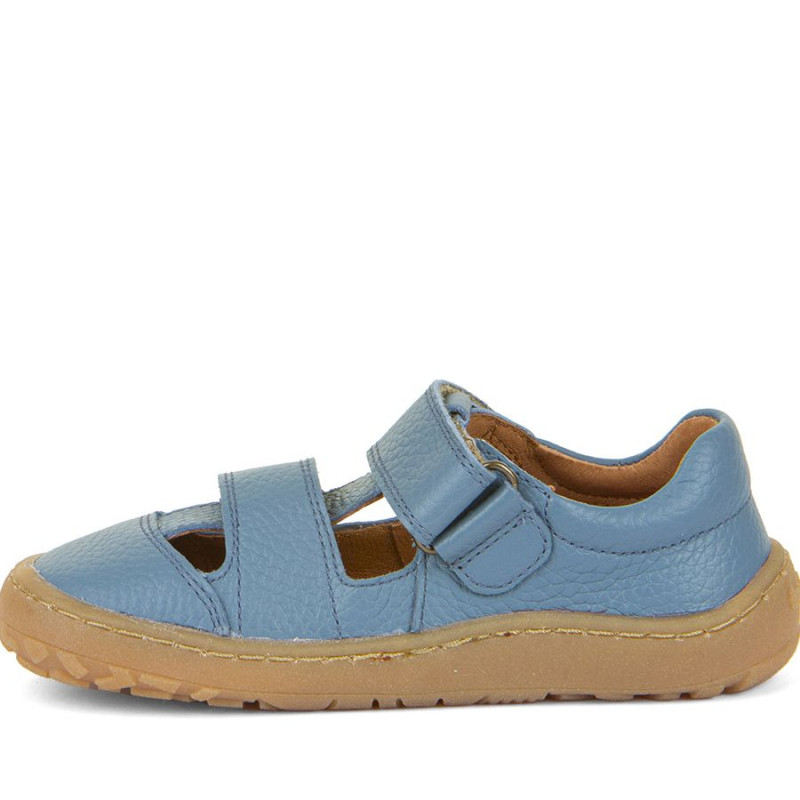 Froddo Froddo Barefoot Sandales Deux Scratchs Bleu Jeans