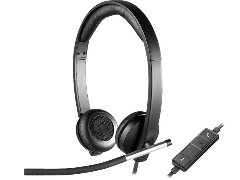 Logitech Headset H650e USB Duo Hochwertiges Headset im eleganten Design für professionelle Audioqualität