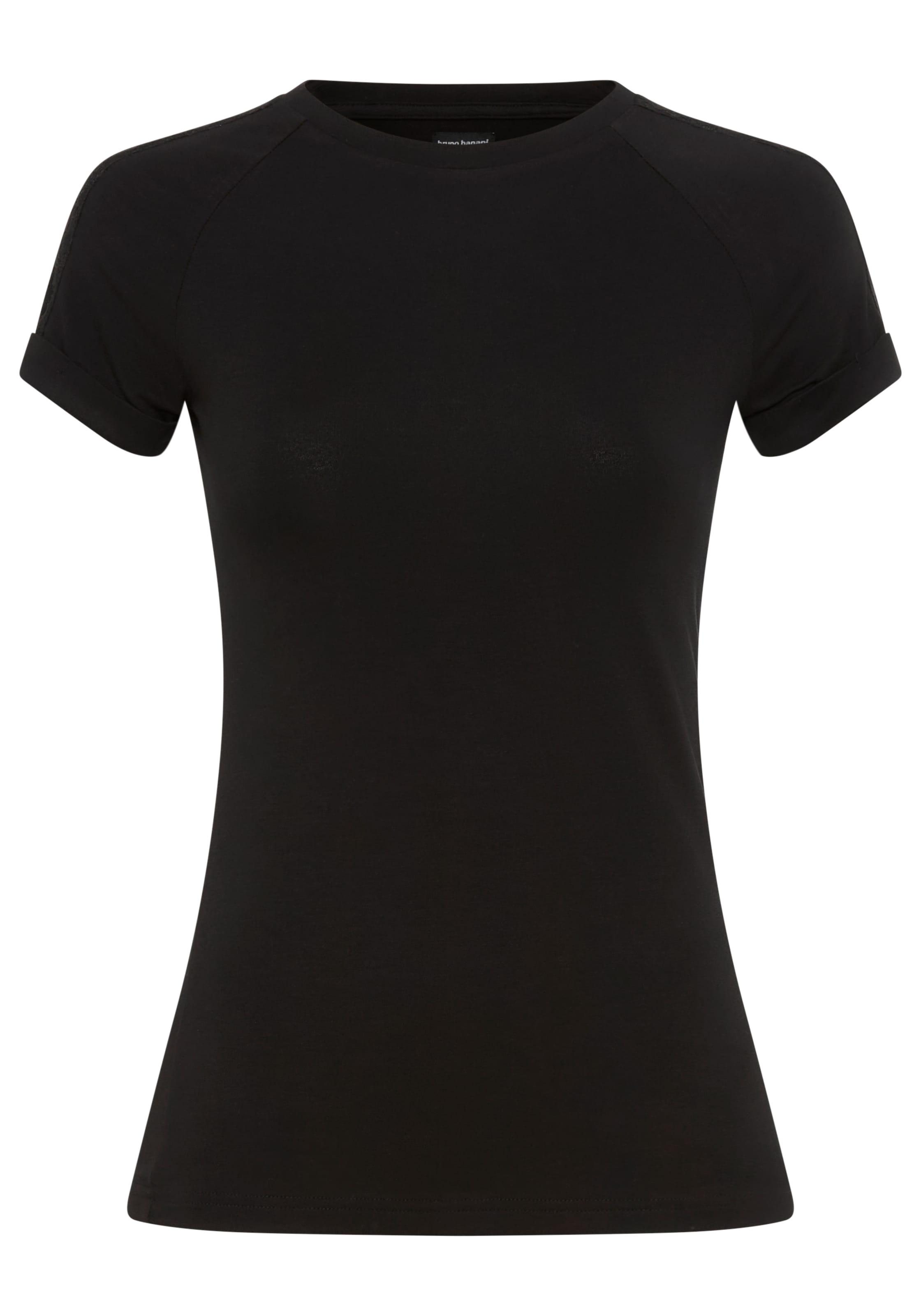 Bruno Banani T-Shirt , mit Spitzen-Einsatz im Raglan-Ärmel - NEUE KOLLEKTION