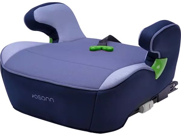 Osann Sitzerhöhung Junior Isofix mit Gurtfix Pixel Navy Stylische Sitzerhöhung