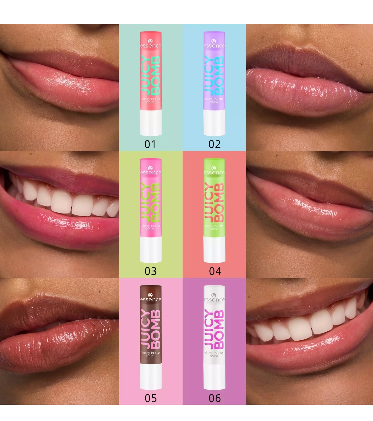 essence - Bálsamo Labial Juicy Bomb - 02: So Berry Cute