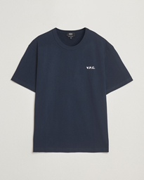 A.P.C. Boxy Fit Petit VPC T-Shirt Dark Navy/Ecru