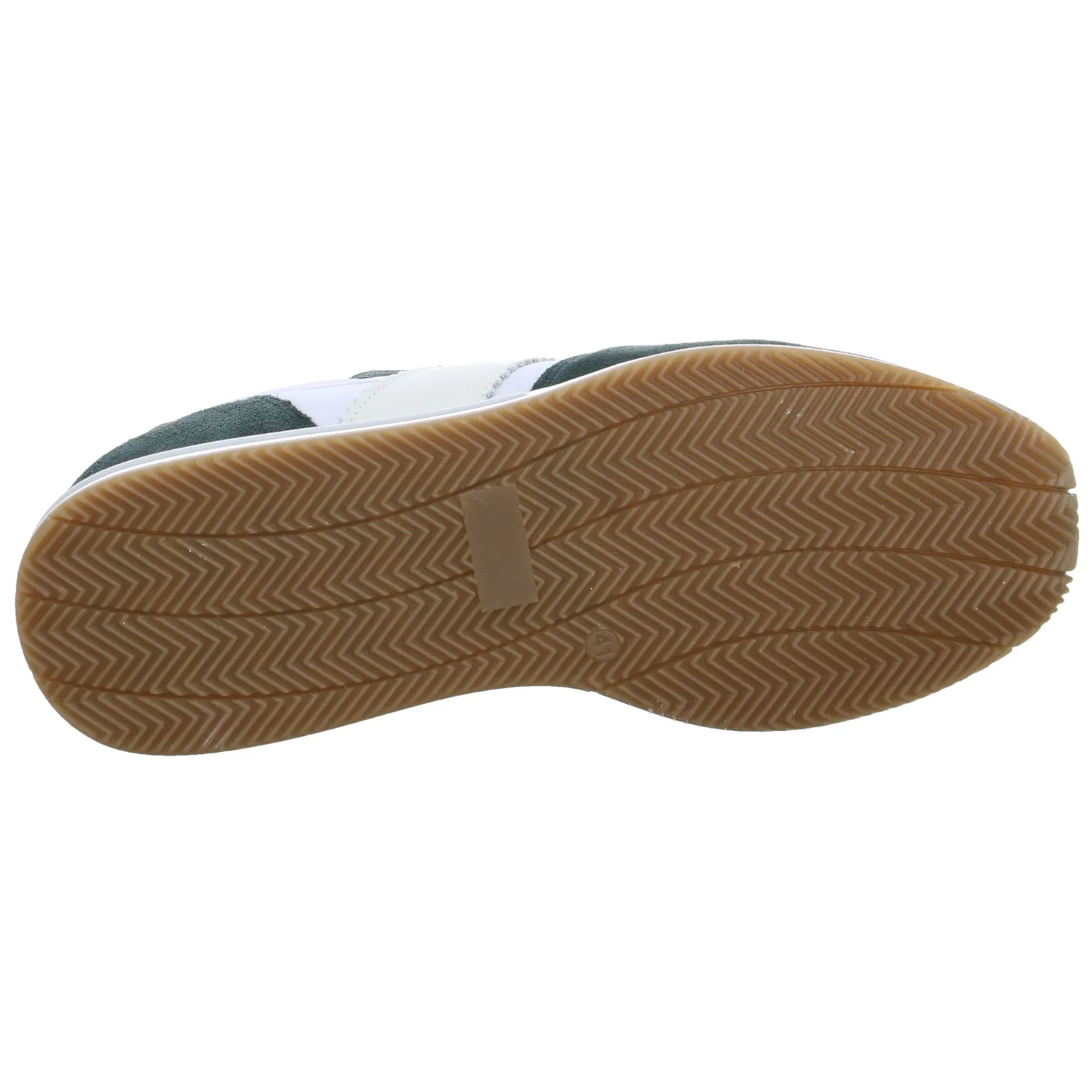 FERNANDO STRAPPA Halbschuhe Sneaker Stoff Grün Leder