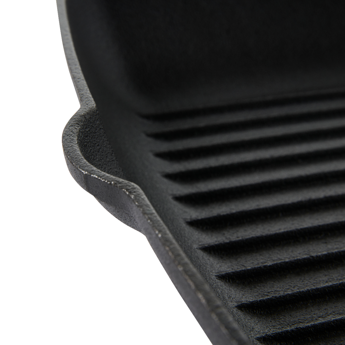 Byron gietijzeren grillpan vierkant 28 CM