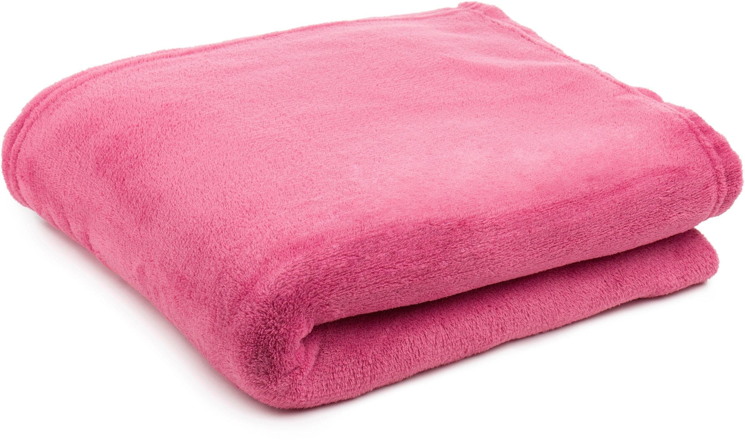 Gözze Plaid »Color« in schlichten Unifarben, Kuscheldecke