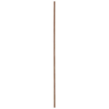 Afdeklijst hardhout 9x42 mm lengte 270 cm
