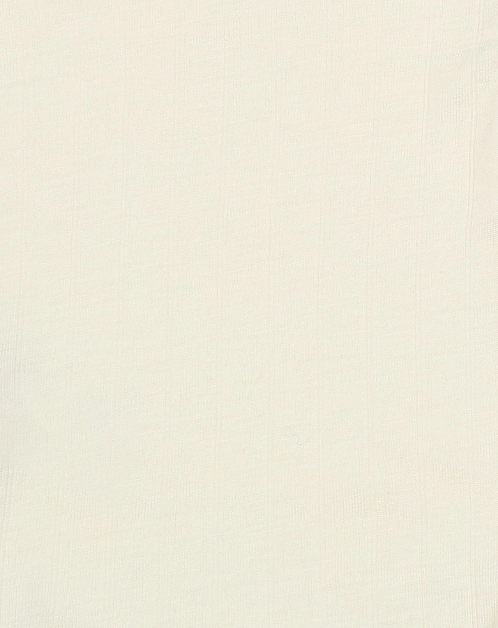 Kurzarm-Body SOFT mit Wolle und Seide in off white
