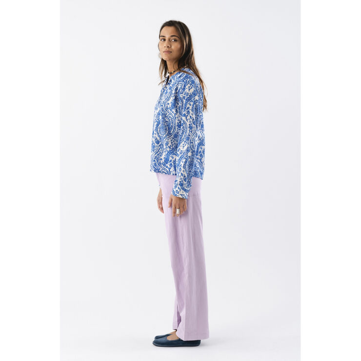 Lollys Laundry ChloeLL Shirt LS Blue