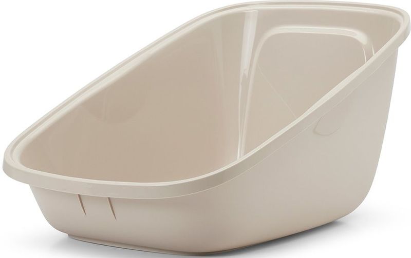 Savic Aseo Giant - Kattenbak - Mokka - Open - Extra Groot - 75 x 56 x 41 cm