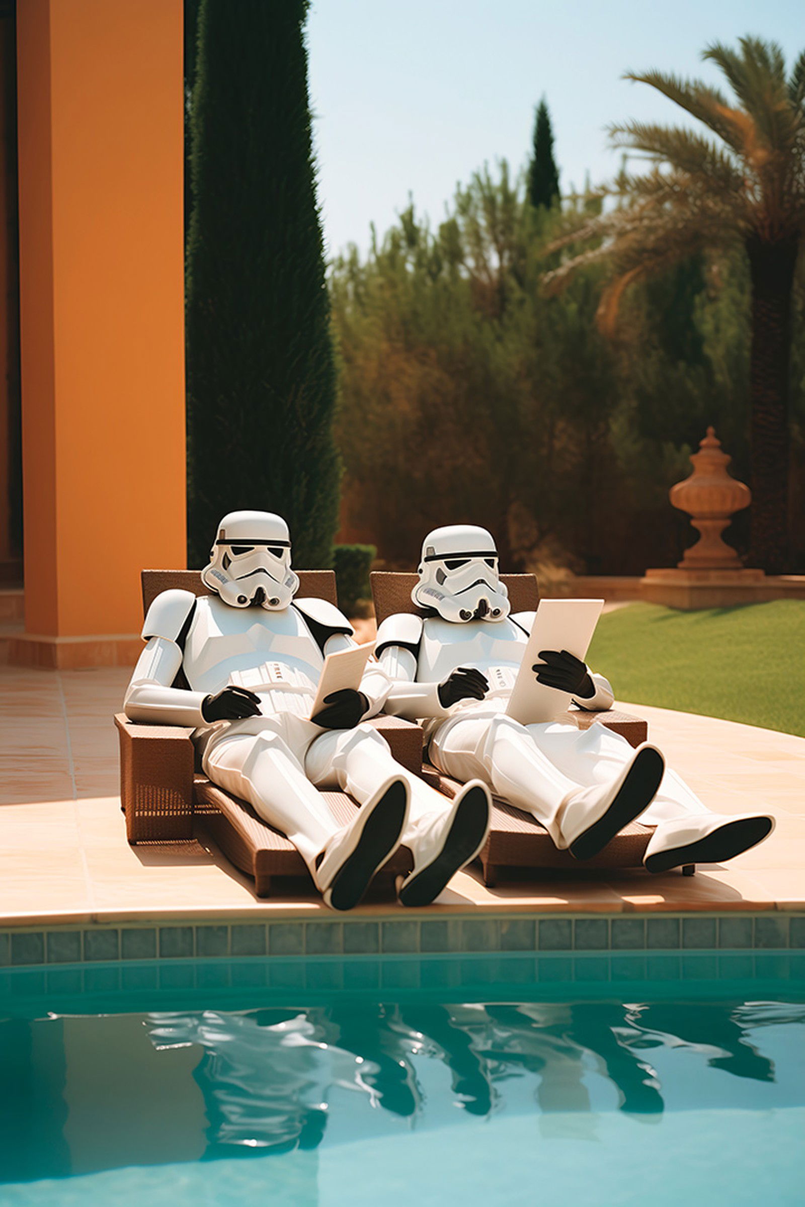 Life Star Lounging by Slender O’Kenoshi - Open Edition.