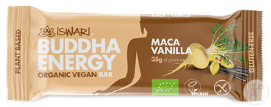 Iswari Buddha Energy Barre Maca Et Vanille 35g