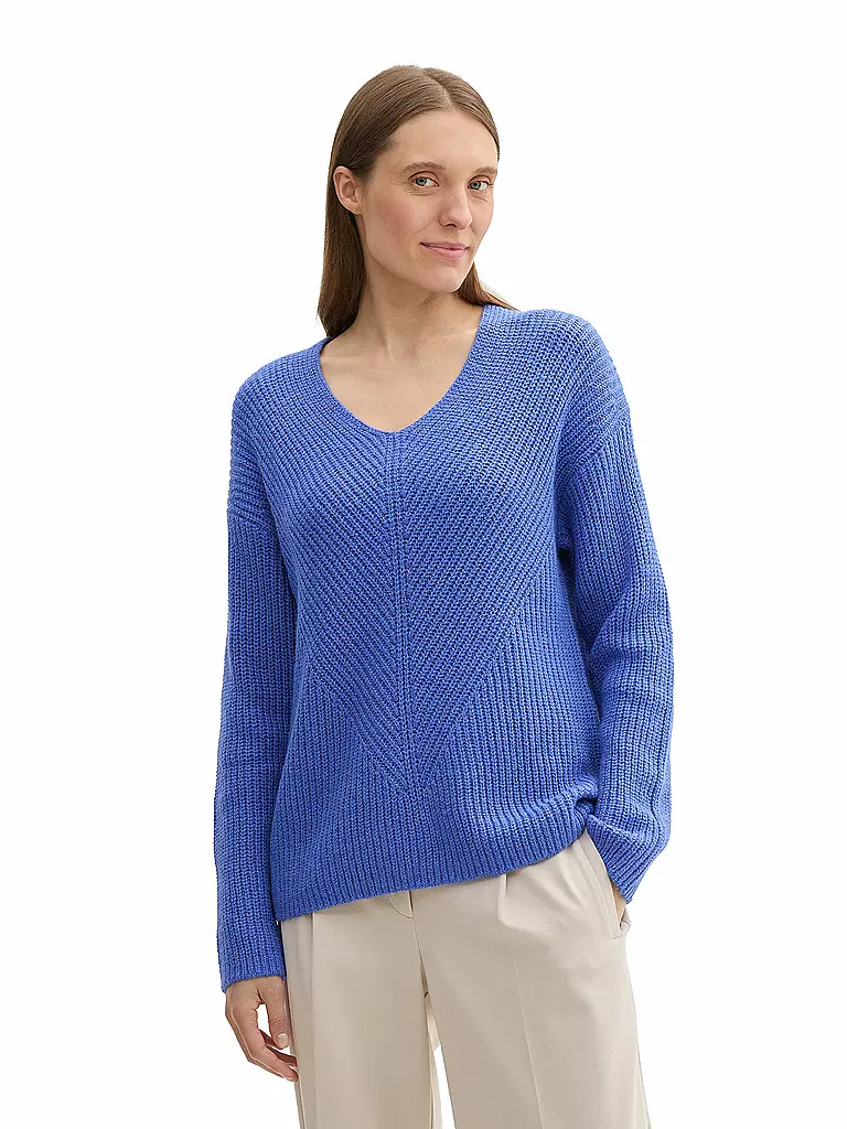 TOM TAILOR Pullover blau