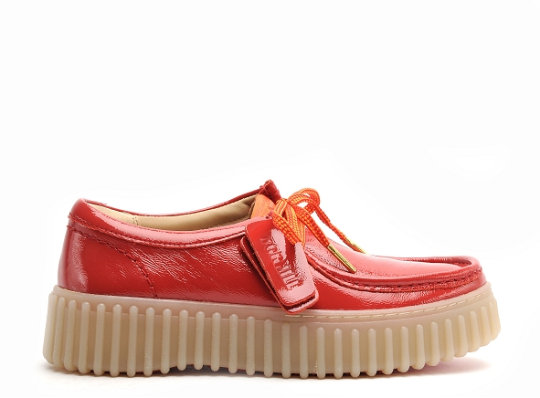 Clarks basses femme torhill bee rouge
