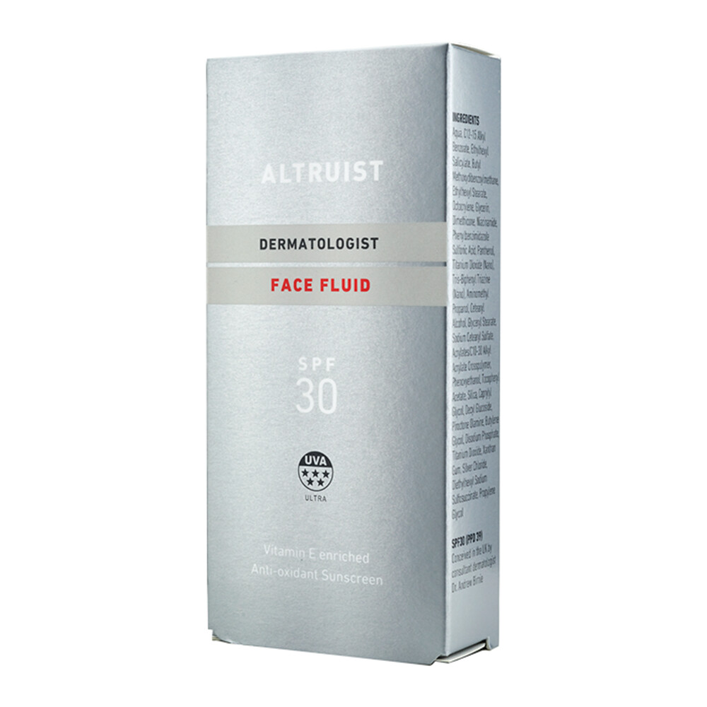 Altruist Zonnebrand Creme Face Fluid SPF 3050 ml