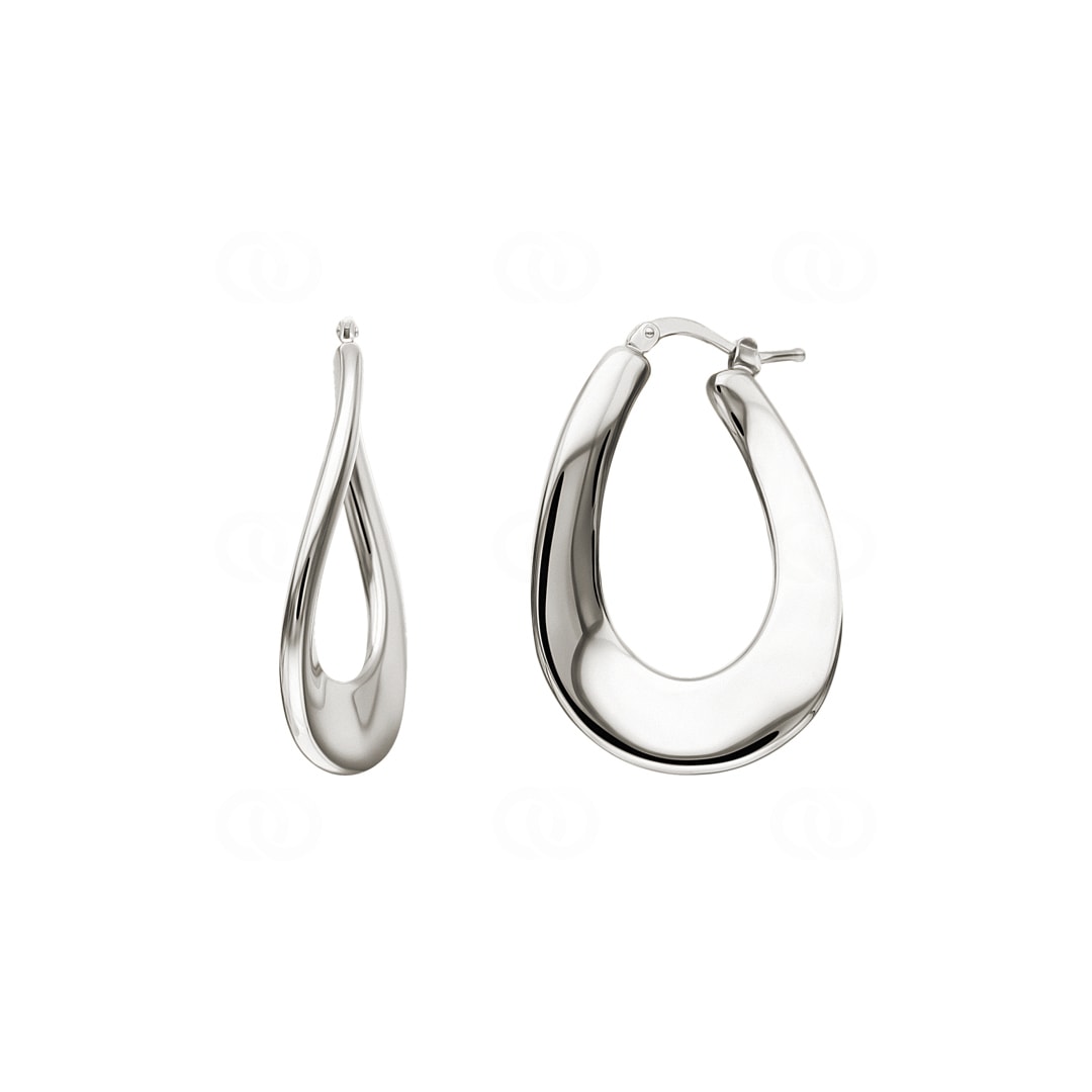 Kreolen 925 Silber galvanisiert