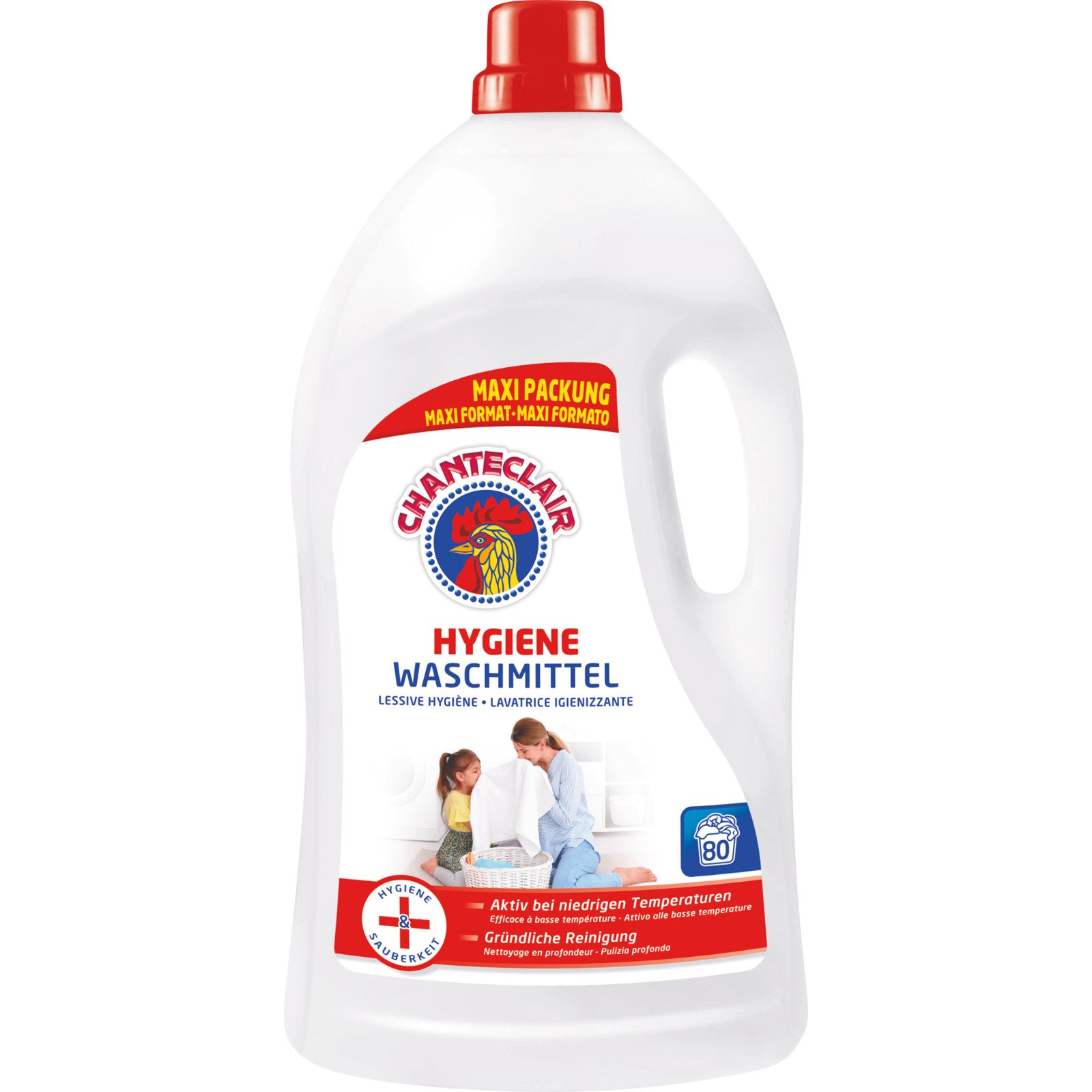 Chanteclair Flüssigwaschmittel Hygiene 80 Waschgänge