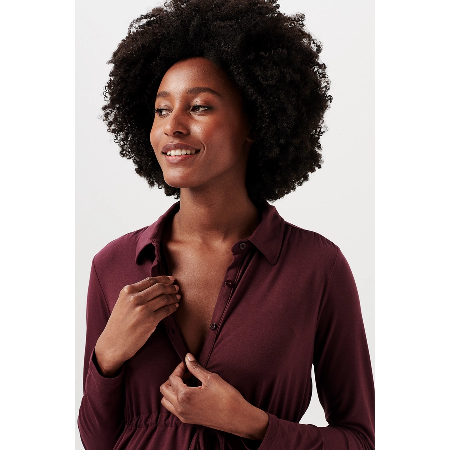 Esprit Still-Shirt Plum Brown
