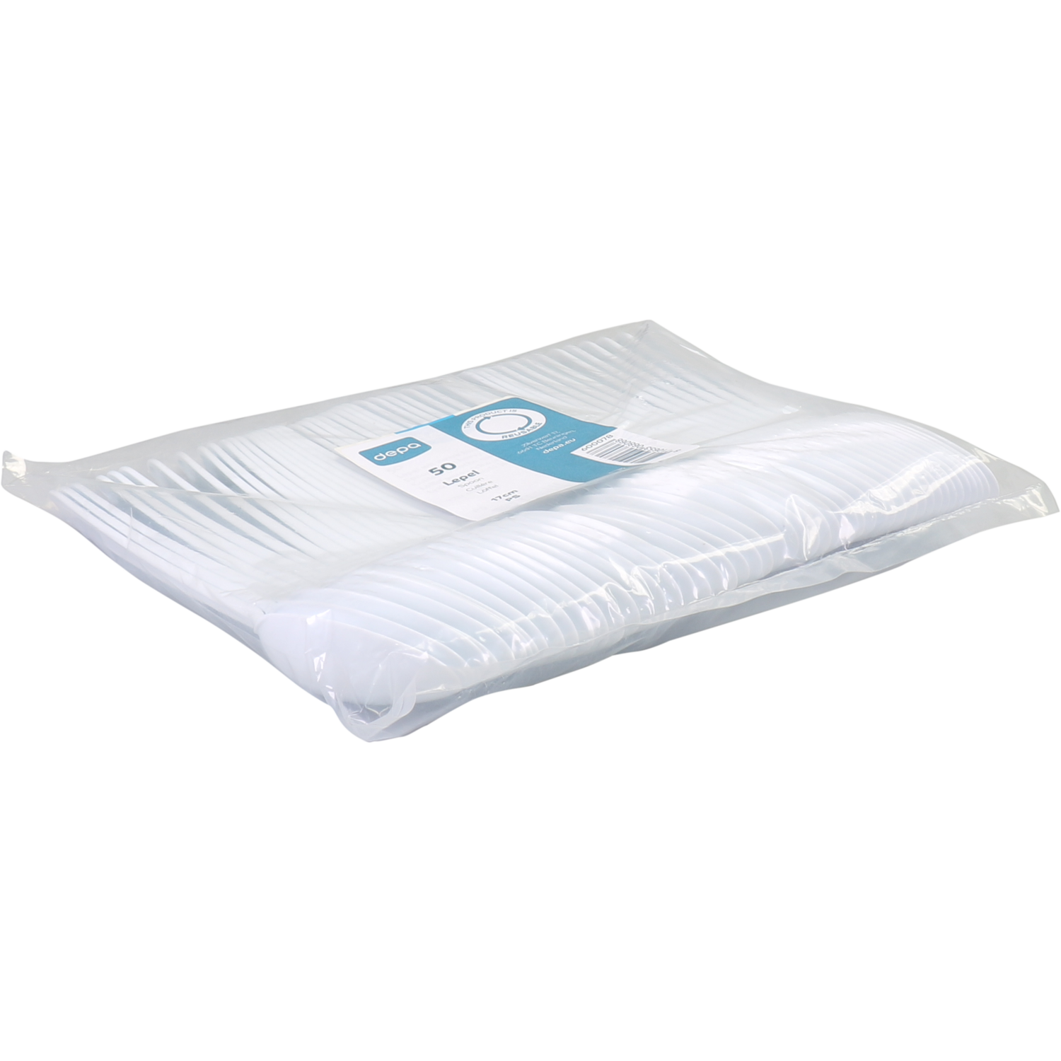 Depa Lepel, reusable, PS, 170mm, wit