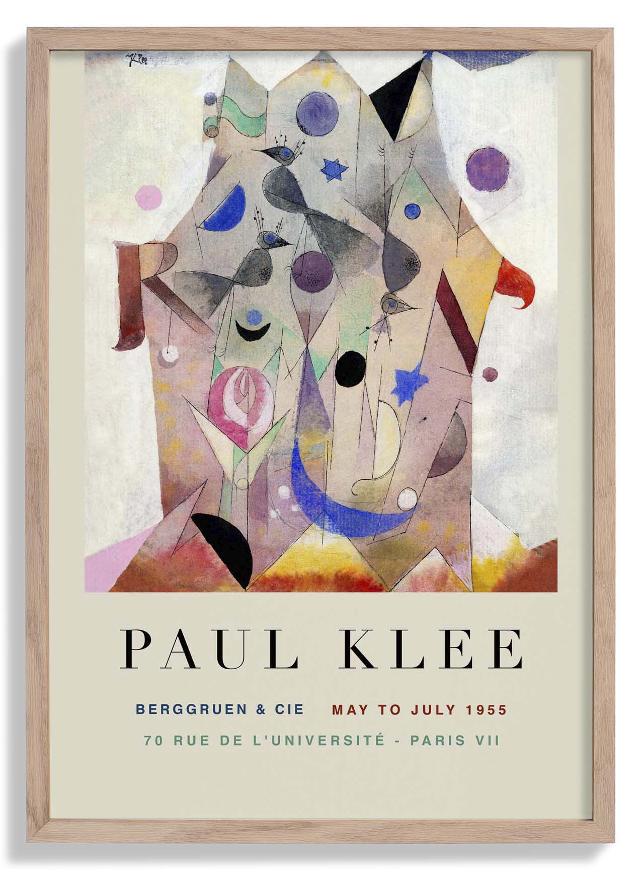 Paul Klee Persische Nachtigallen Kunstausstellung