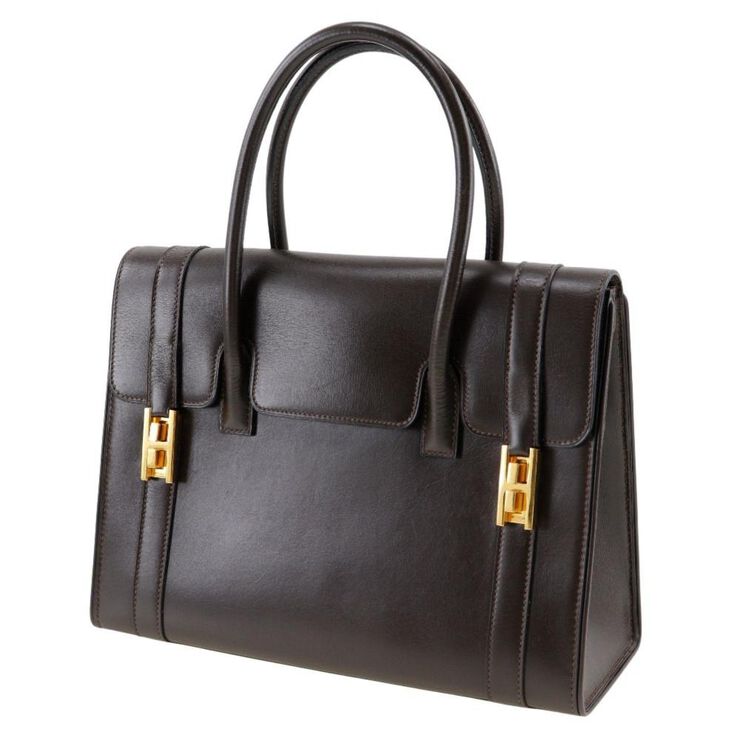Hermès Vintage Hermès Handbag Brown