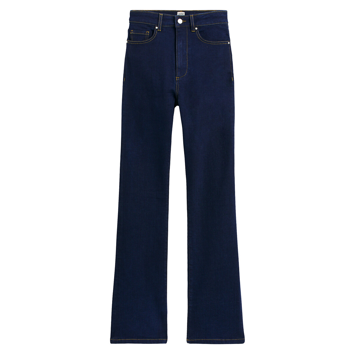 COLEÇÃO LA REDOUTE<br>Calça jeans bootcut, cintura alta