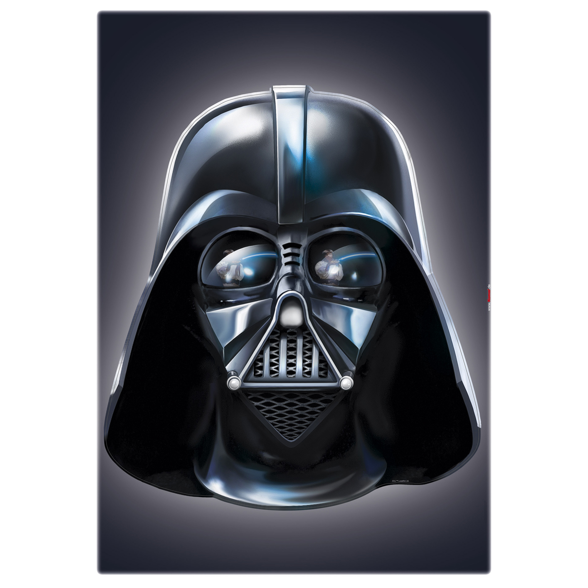 Wandtattoo STAR WARS DARTH VADER - schwarz - 50x70 cm
