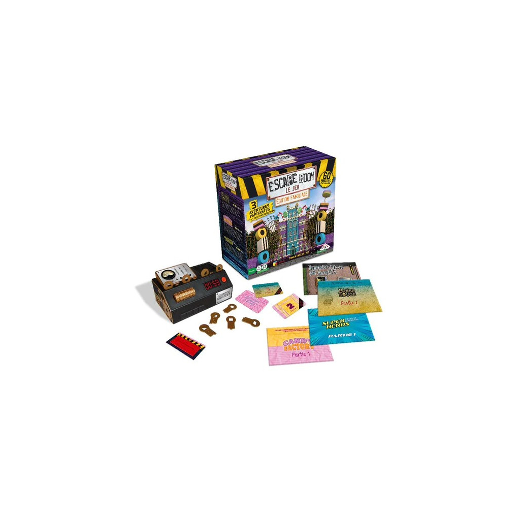Escape Room: Le Jeu – Édition familiale – Candy Factory