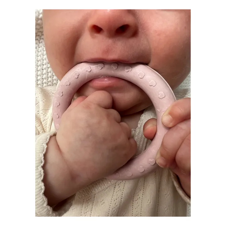 Hevea Coffret apaisant - Set de 2 jouets de dentition | Rose poudré