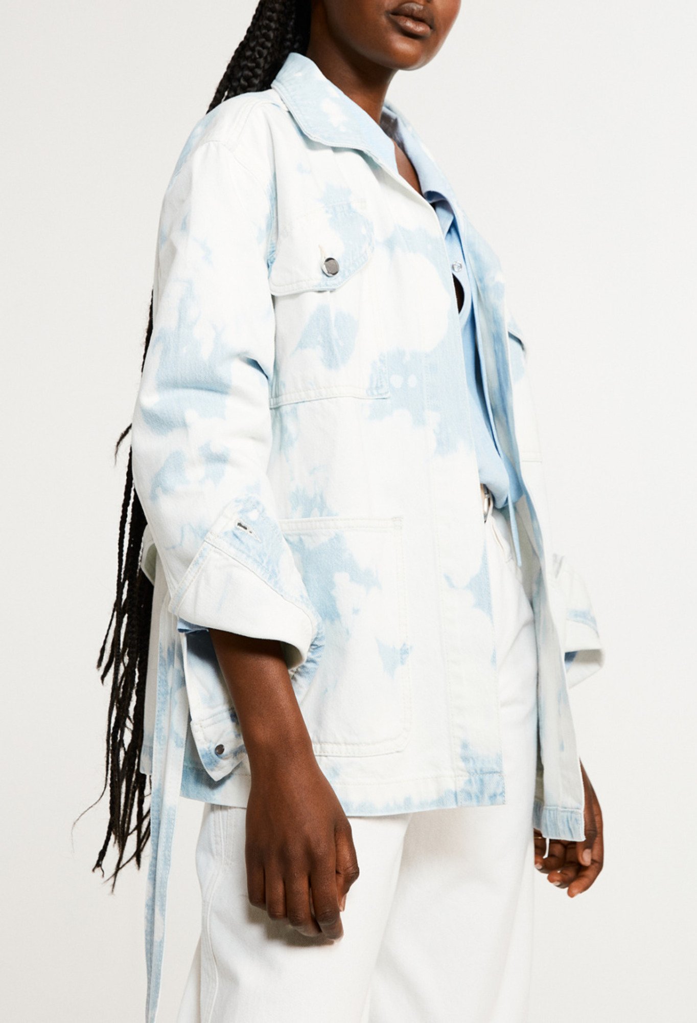 Veste en jean en coton biologique