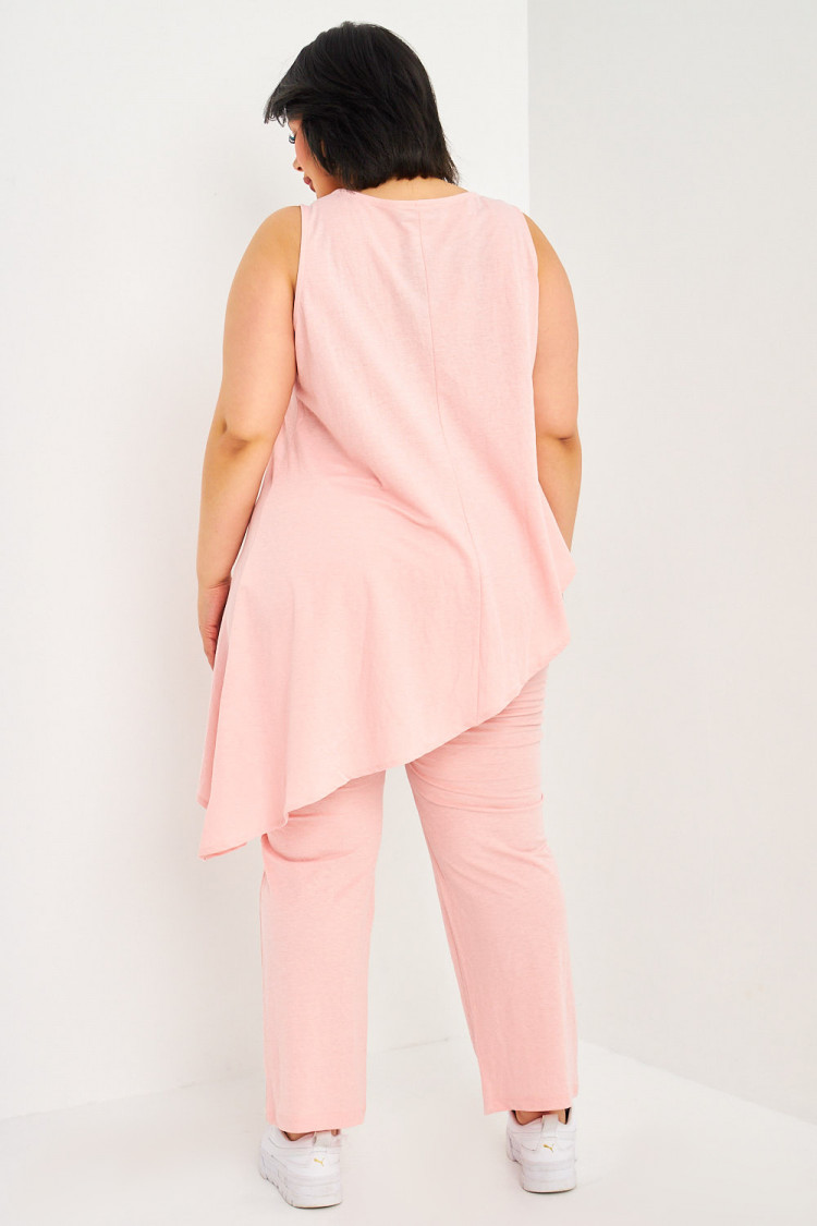 Ensemble rose top + pantalon