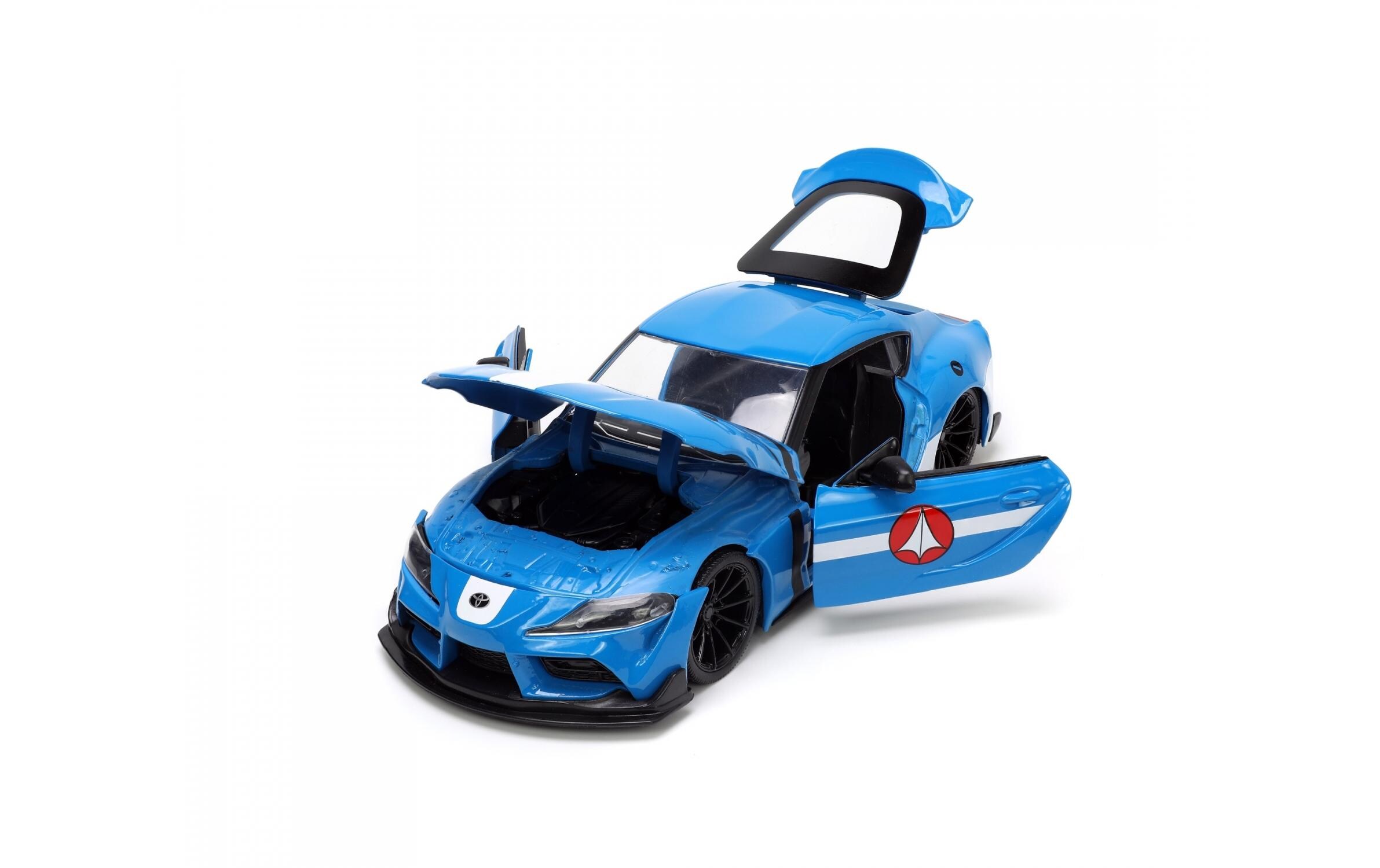 Toyota Supra MK5 Robotech M. Sterling 1:24M. Sterling aus der Robotech Anime Serie mit 2020 Toyota Supra Modellauto
