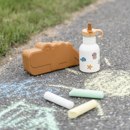 Gourde Inox SEA FRIENDS Beige - DONE BY DEER