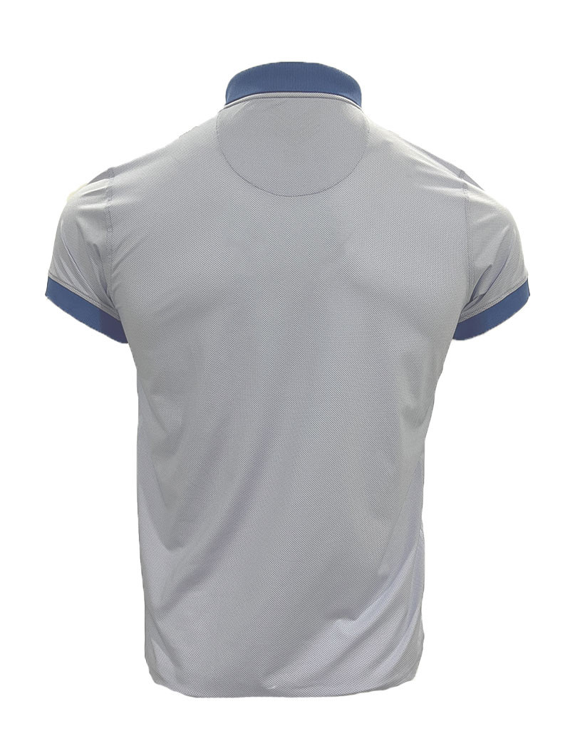 HBT POLO CASTEL BLEU / BLANC