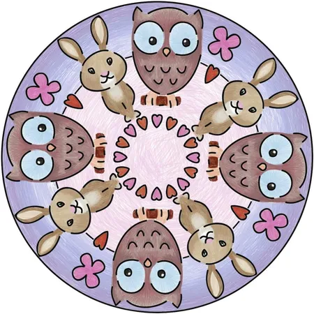 Ravensburger Mandala Designer Cute Animals