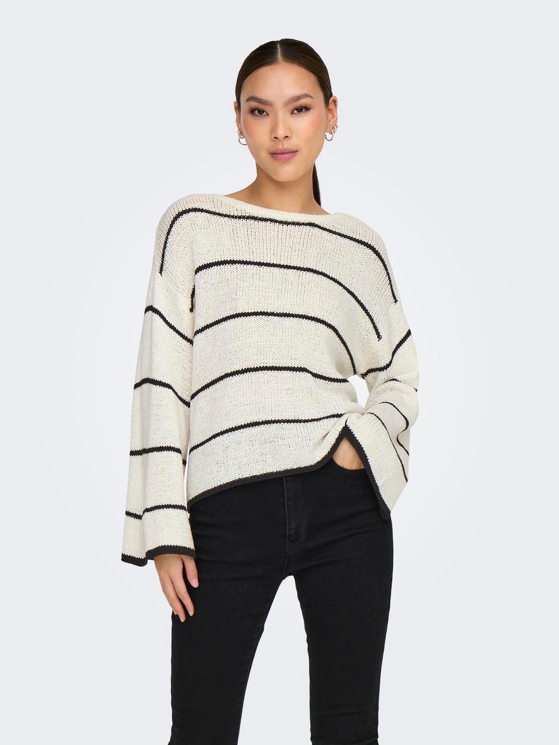 ONLGEENA Strickpullover Cloud Dancer