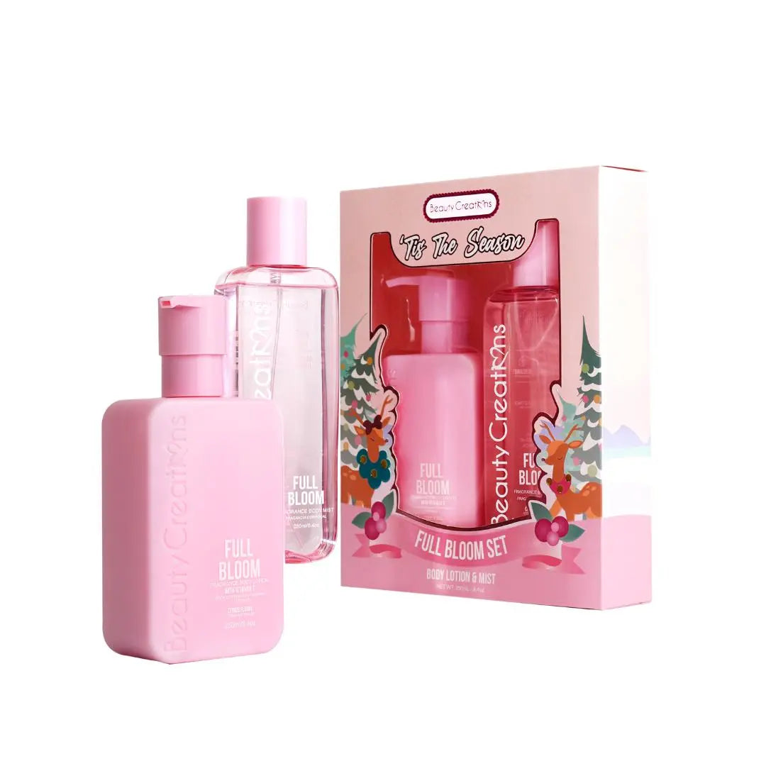 Tis The Season Body Lotion & Mist Spray Set Full Bloom