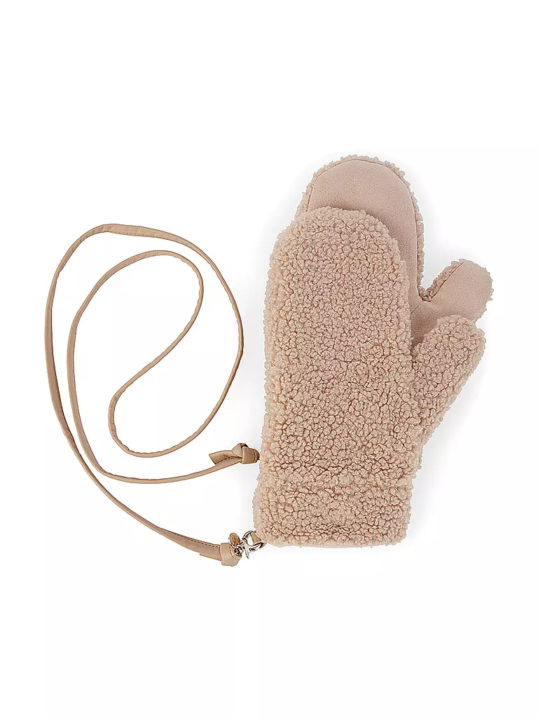 MARC CAIN Lederhandschuhe  braun