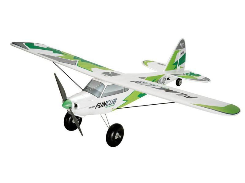 Multiplex Flugzeug Funcub NG RR Grün Motorflugzeug