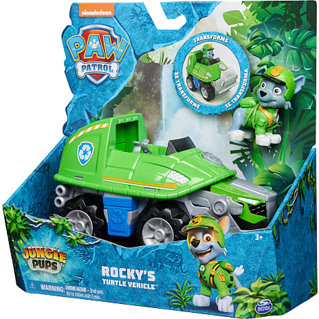 Paw Patrol Jungle Themed Vehicle Rocky